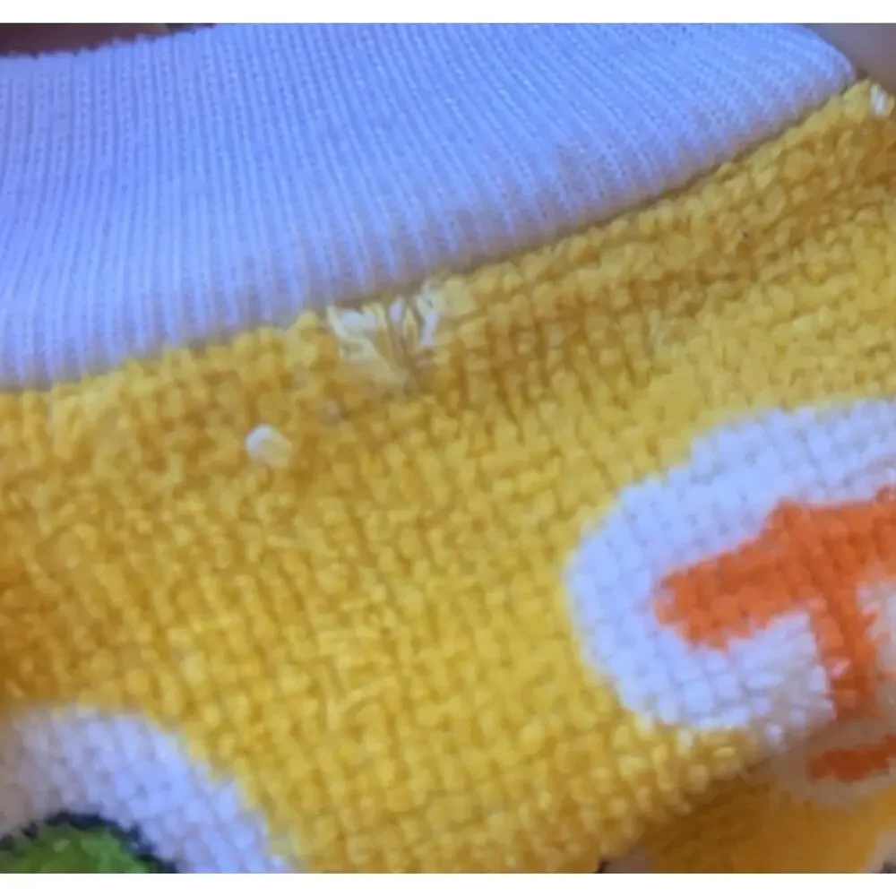 Sesame Street Elmo Terry Cloth Bib Vintage Halloween Pull Over Towel